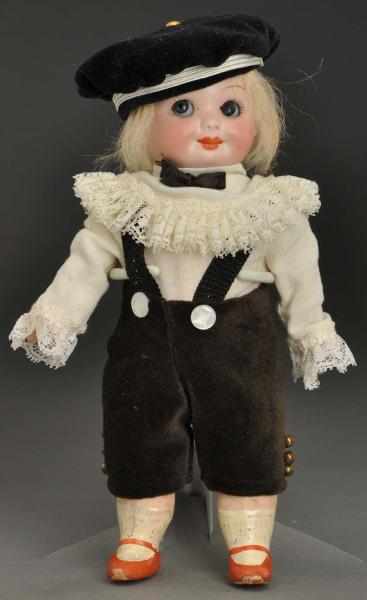 Appraisal: Darling German Googly Doll Bisque socket head incised A M