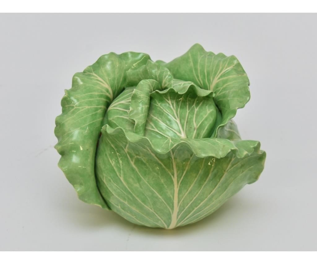 Appraisal: Dodie Thayer lettuce ware tureen no under liner h x