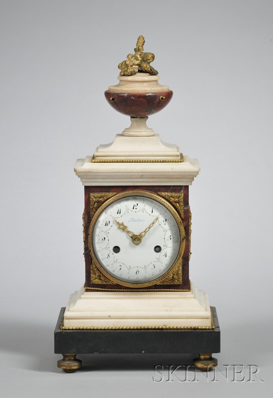 Appraisal: Three Eight-Day Mantel Clocks including two French examples the first