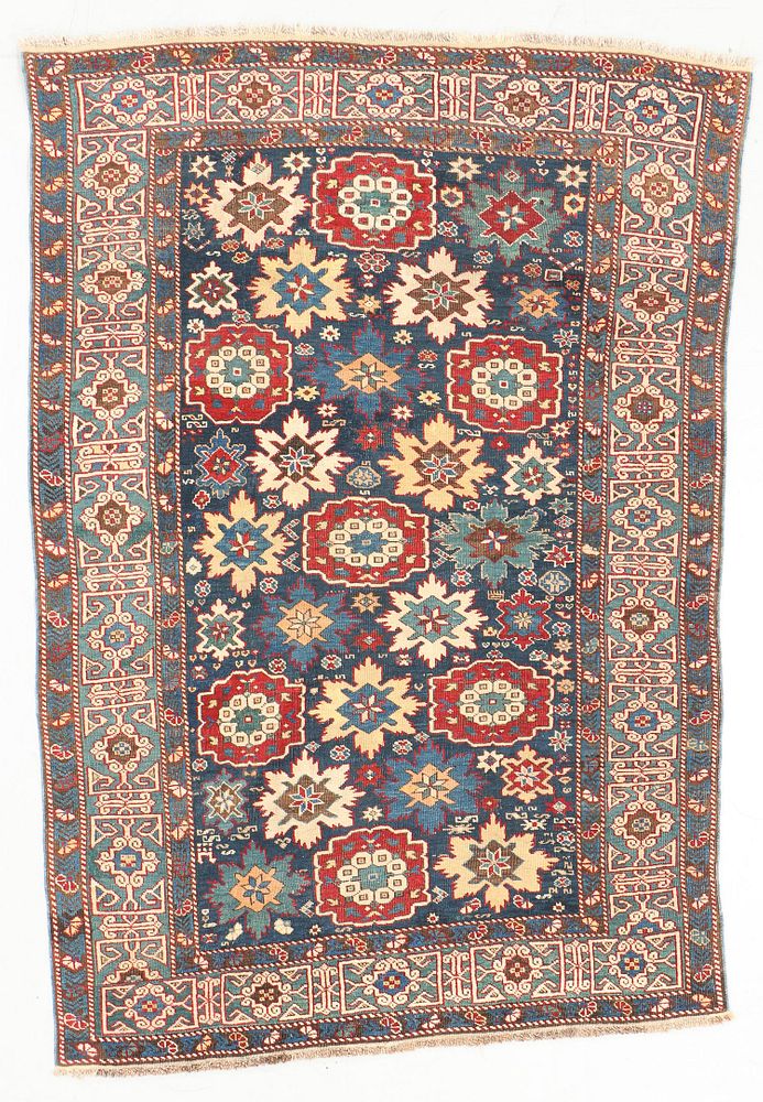 Appraisal: Antique Kuba Rug Persia ' '' x ' '' Antique