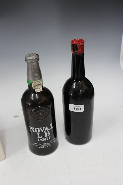 Appraisal: A BOTTLE OF DOWS VINTAGE PORT seal damaged together with