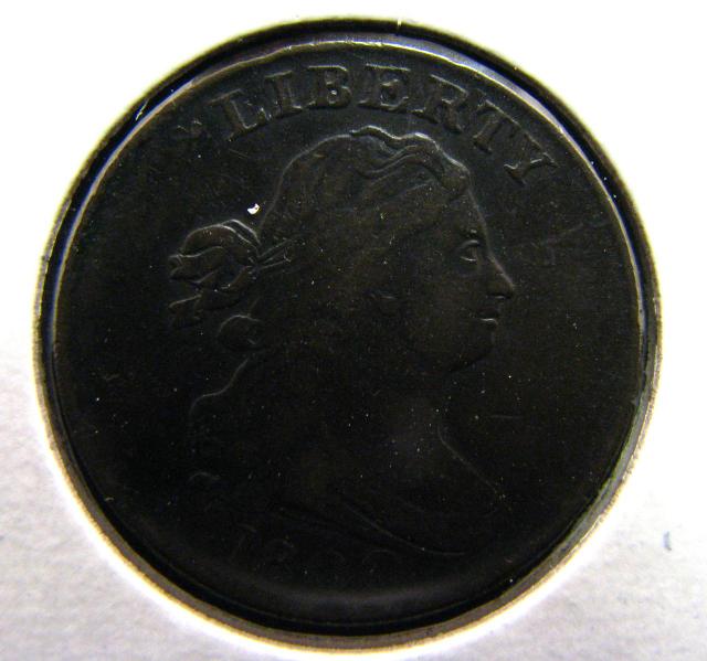 Appraisal: US Draped Bust Half Cent XF