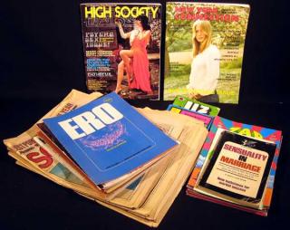 Appraisal: Pcs High Society Zap Comix 's EROTICA San Francisco Ball