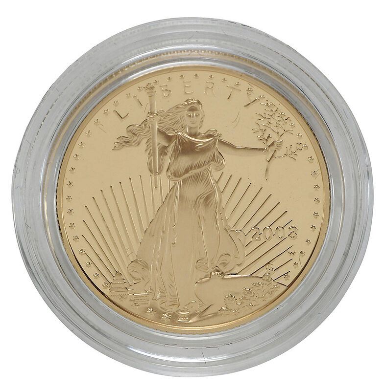 Appraisal: -W Half-Ounce Proof American Gold Eagle West Point Mint half-ounce