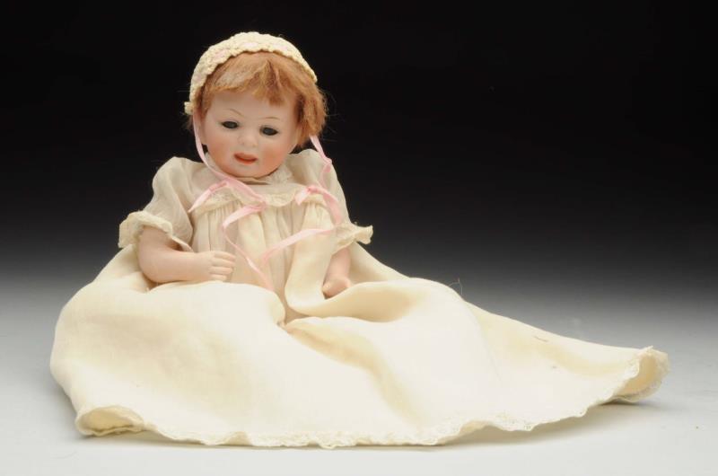 Appraisal: Darling All-Bisque Baby Doll German incised possibly by Hertel Schwab