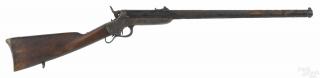 Appraisal: Sharps and Hankins model Navy carbine rimfire caliber with a