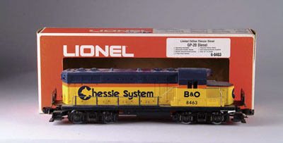 Appraisal: LIONEL CHESSIE GP DIESEL WITH BOX CONDITION Very good to