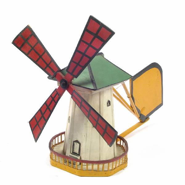 Appraisal: A windmill whirlygig height in width in depth in