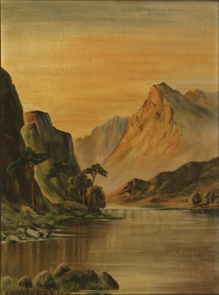 Appraisal: Attributed to Anna Frances Connor Simpson American - Yosemite National