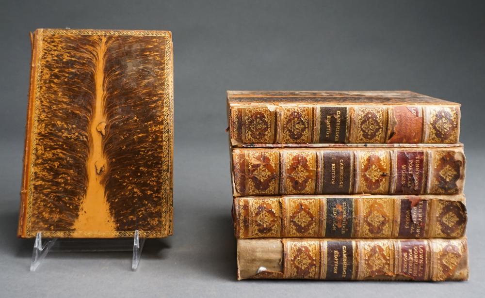 Appraisal: Tennyson's Poetical Works Cambridge Edition Published Five Volumes