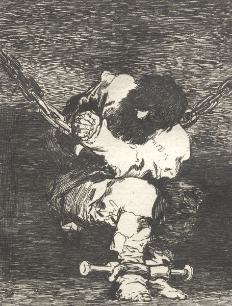 Appraisal: AFTER FRANCISCO DE GOYA SPANISH - x plate The Little