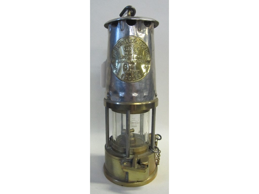 Appraisal: The Protector Lamp and Lighting Company Limited Eccles miners lamp