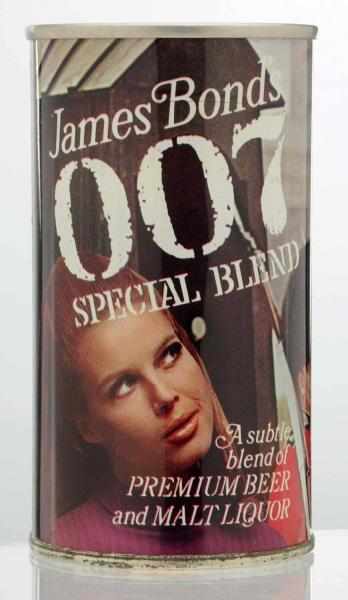 Appraisal: James Bond's Special Blend Pull Tab Beer Can - Near