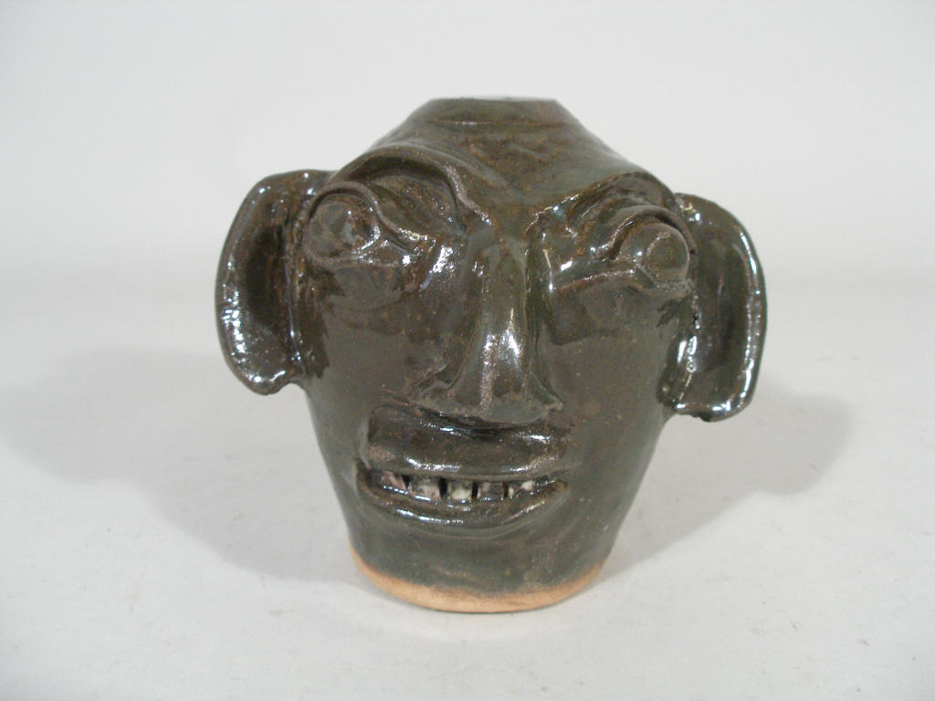 Appraisal: NC Folk Pottery Burlon Craig not a face jug but