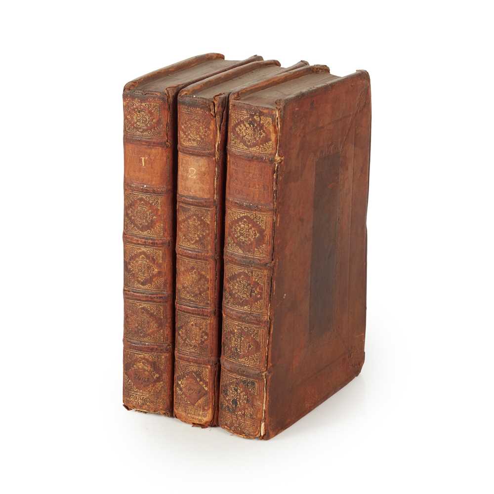 Appraisal: DEFOE DANIEL VOLUMES COMPRISING A Journey through England London J