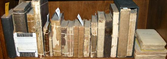 Appraisal: Old Books Vols on shelves