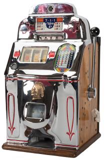 Appraisal: O D Jennings Co Cent - - Chief Slot Machine