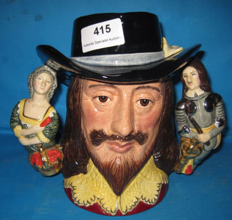 Appraisal: Royal Doulton two handled Large Character Jug King Charles I