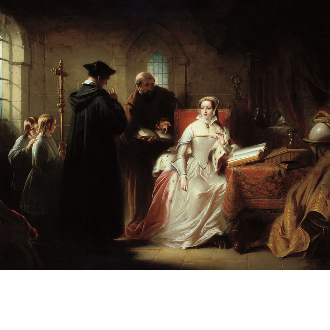 Appraisal: Circle of Charles Robert Leslie Lady Jane Grey with Dr