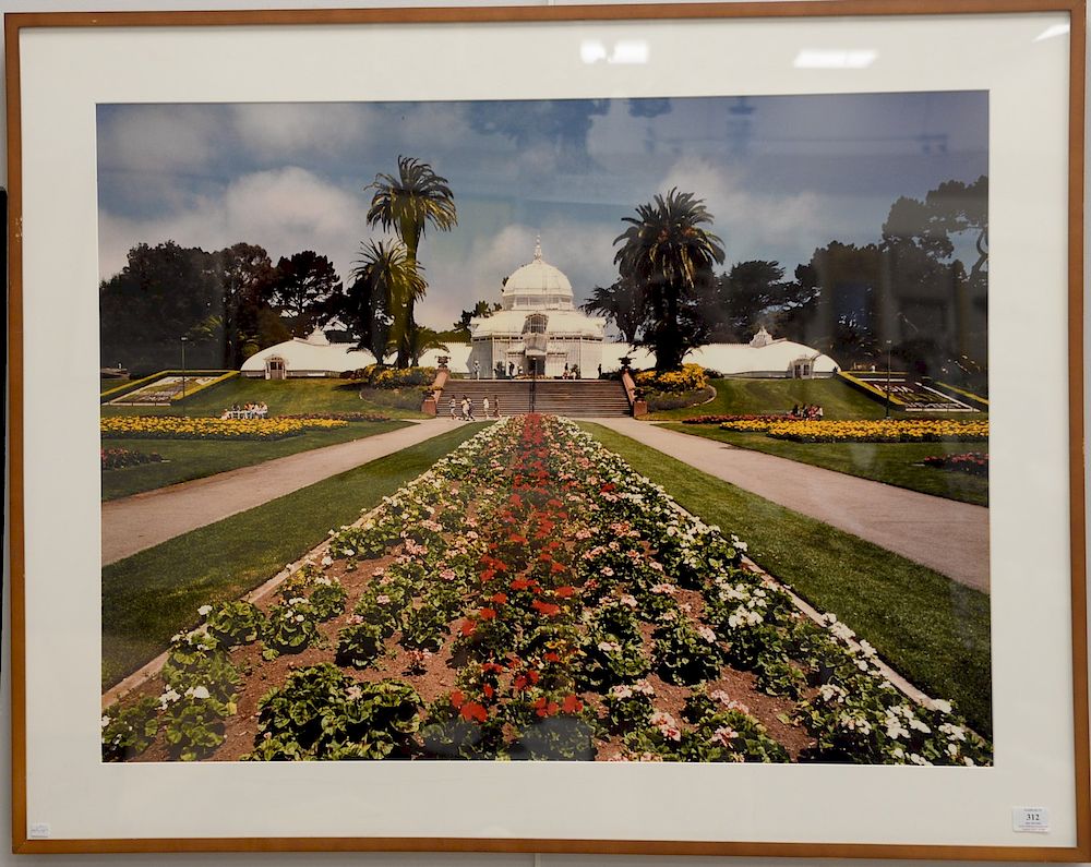 Appraisal: Robert Holmes cibachrome print The Conservatory Golden Gate Park x