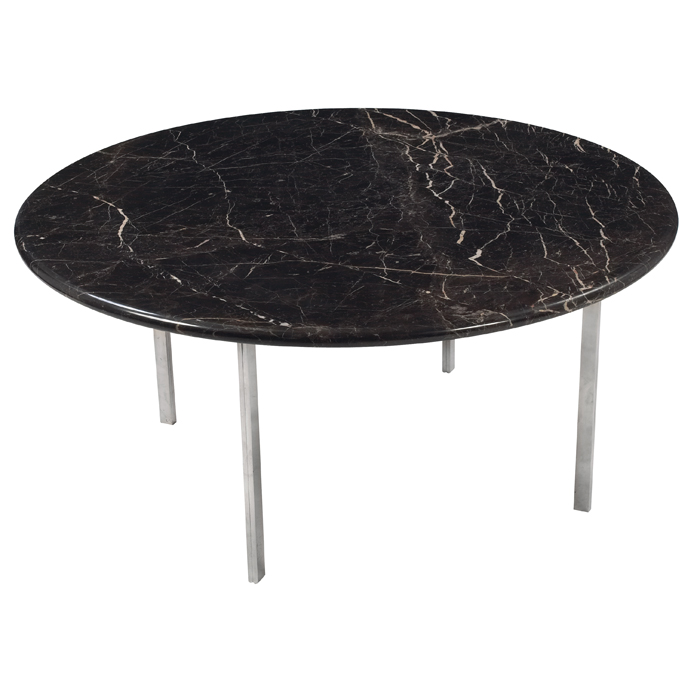 Appraisal: Nicos Zographos dining table by Zographos Designs Ltd large black