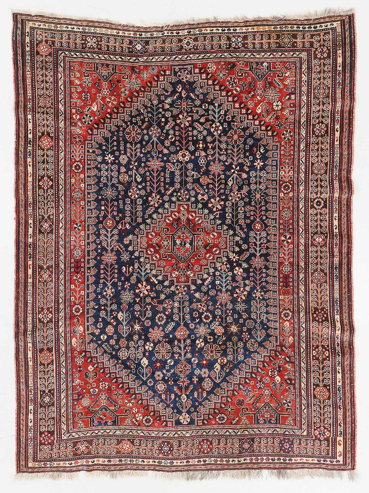 Appraisal: Antique Gashgai Kashkuli Rug Persia ' '' x ' ''