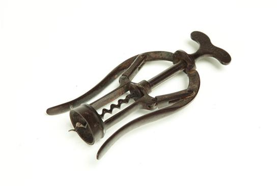 Appraisal: EARLY CORKSCREW James Heeley and Sons patent ''double lever ''