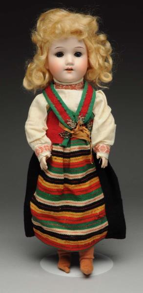 Appraisal: Classic German Bisque Doll Socket head by Armand Marseille tiny