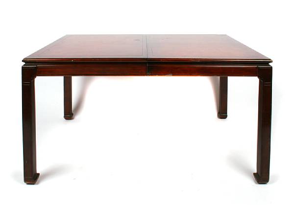 Appraisal: A Chinese style dining table height in width ft in