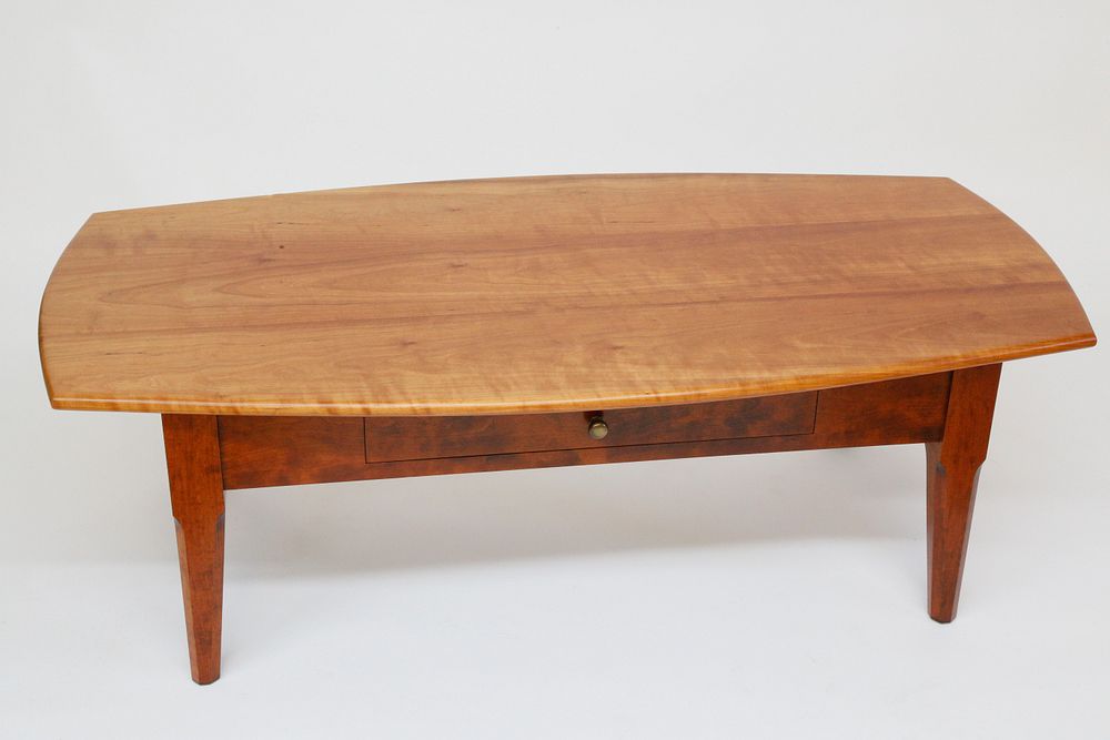 Appraisal: Stephen Swift Cherry One Drawer Coffee Table Stephen Swift Cherry