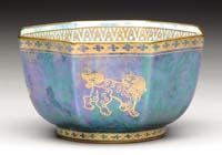 Appraisal: WEDGWOOD LUSTRE BOWL Pretty Wedgwood bowl done in the Mythical