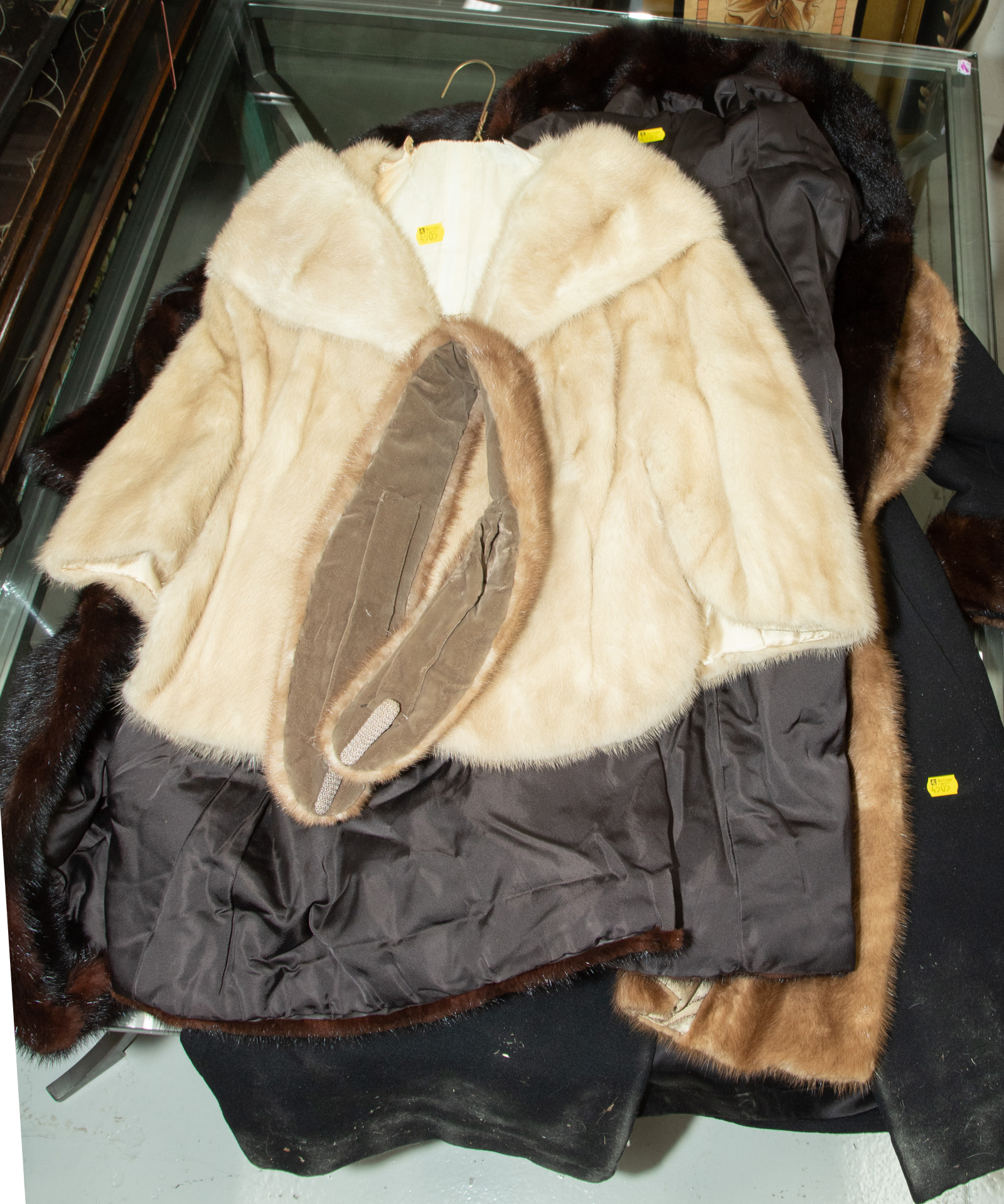 Appraisal: ASSORTED VINTAGE FUR COATS Including Tarlo Kent Fisher and two