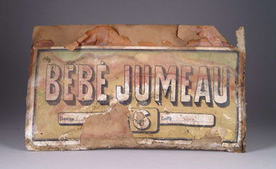 Appraisal: ORIGINAL BEBE JUMEAU SIZE BOX SIZE Approx l CONDITION Poor