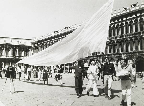 Appraisal: Attributed to Giacomelli Venice From The New Pink Flag of