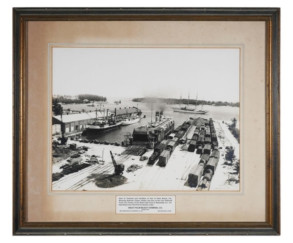 Appraisal: An original photographic print of a view of the Terminal