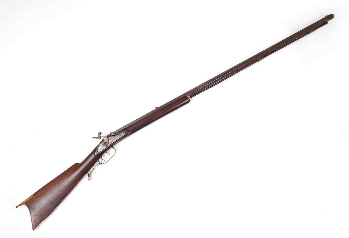 Appraisal: GREAT WESTERN GUNWORKS PERCUSSION RIFLE Company founded in by James