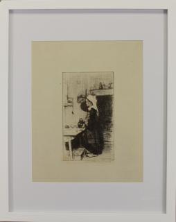 Appraisal: Mortimer Luddington Menpes - etching Pencil signed in lower margin