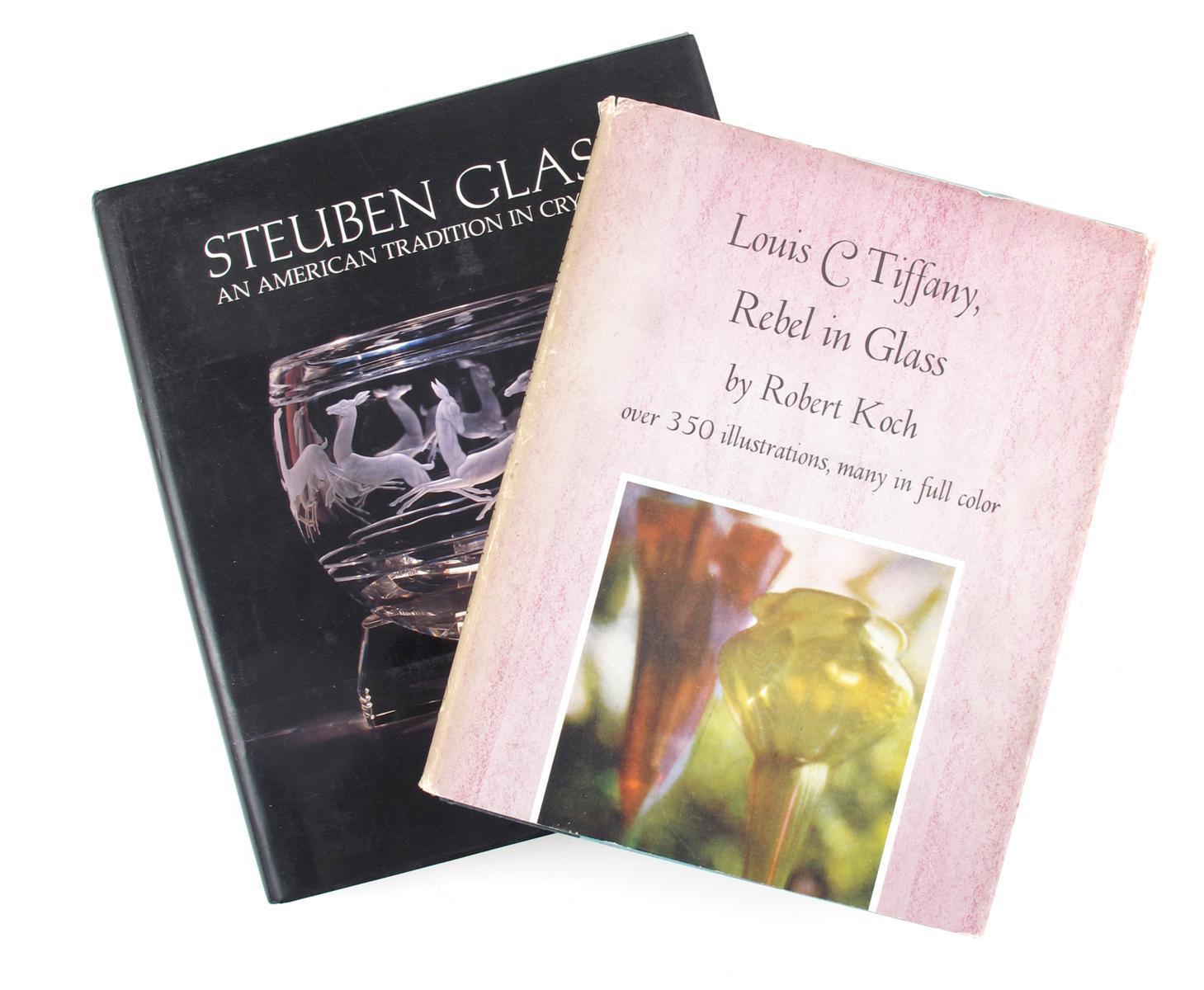 Appraisal: Louis C Tiffany Rebel in Glass a reference book by