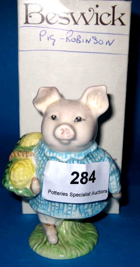 Appraisal: Beswick Beatrix potter Figure Little Pig Robinson BP B Boxed