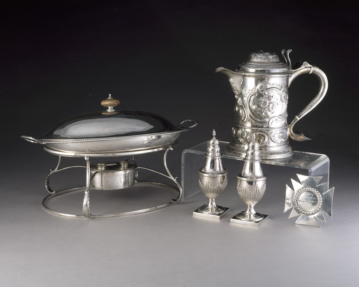 Appraisal: GEORGE III SILVER TANKARD JOHN LANGLANDS I NEWCASTLE - Of