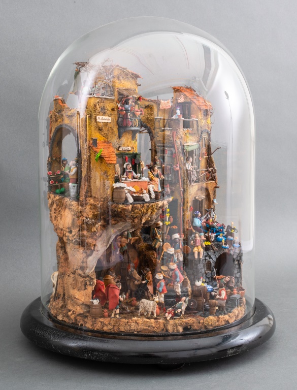 Appraisal: NEAPOLITAN CHRISTMAS PRESEPIO NATIVITY SCENE Neapolitan Christmas presepio Nativity scene