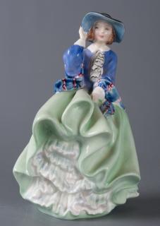 Appraisal: Royal Doulton Top o' the Hill Porcelain Figure Marked to