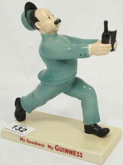 Appraisal: Coalport Advertising Figure Guinness Zookeeper for Millennium Collectables Boxed with