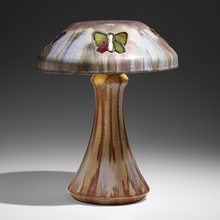 Appraisal: FHR Fred Robertson Los Angeles RARE LAMP USA microcrystalline-glazed stoneware