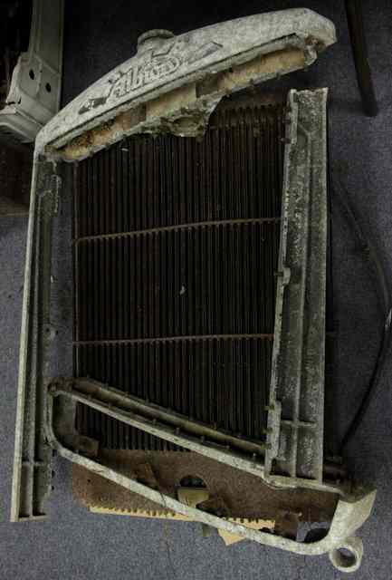 Appraisal: A radiator surround from an Albion lorry