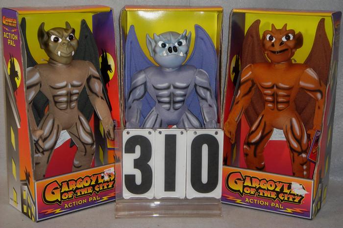 Appraisal: Lot of Gargoyles figures mint on cards Estimate -