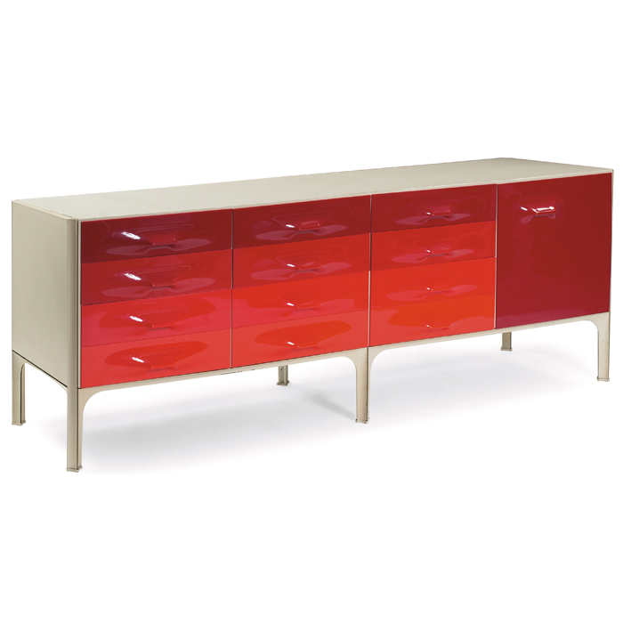 Appraisal: Raymond Loewy DF- cabinet by Doubinsky Freres made in France