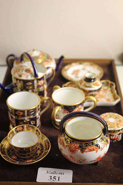 Appraisal: A COLLECTION OF ROYAL CROWN DERBY IMARI PATTERN including pattern