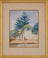 Appraisal: C C SCHENCK th Century BUTTERY AT ST GEORGES BERMUDA