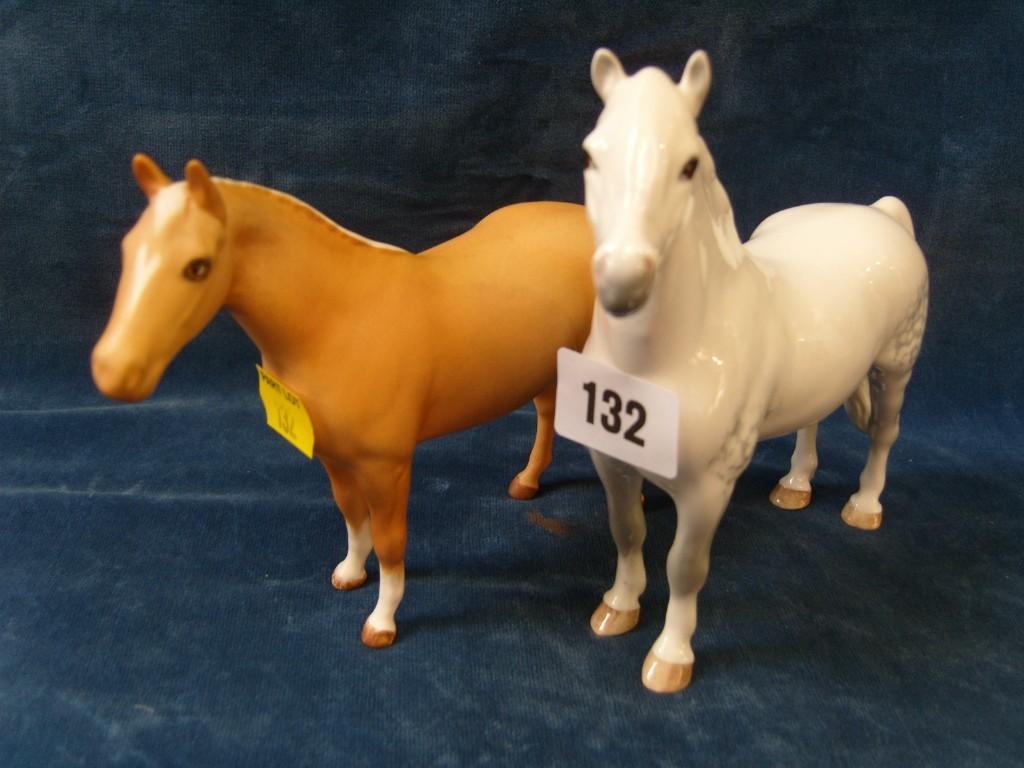 Appraisal: A Beswick model of a Welsh mountain pony with dapple